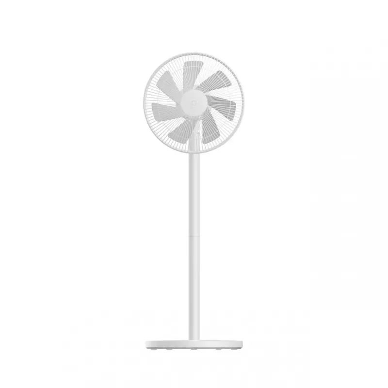 Stovimas ventiliatorius Xiaomi Mi Smart Standing Fan 2 Lite PYV4007GL — 35,6 cm, 7 mentės, 3 greičiai, 45 W, 90° siūbavimas, reguliuojamas aukštis 642–1000 mm, baltas