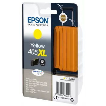 Epson 405XL DURABrite Ultra rašalo kasetė 1 vnt. Originali didelės talpos (XL) geltona