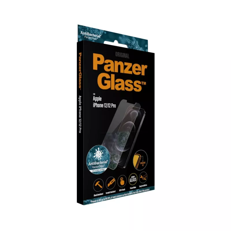 PanzerGlass® apsauginis stiklas iPhone 12 | 12 Pro | Standard Fit