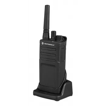 Motorola XT420 racija be ekrano, PMR446, 16 kanalų, 446.00625–446.19375 MHz, 8 kanalų, ličio jonų baterija, 20 h