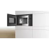 Įmontuojama mikrobangų krosnelė Bosch Serie 6 BFL524MB0 — 800 W, 20 L, grilis, liečiamas ir sukamas valdymas, juoda