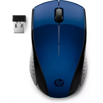 HP belaidė pelė 220 (Lumiere Blue), ambidekstrinė, RF belaidė, mėlyna