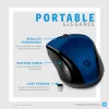 HP belaidė pelė 220 (Lumiere Blue), ambidekstrinė, RF belaidė, mėlyna