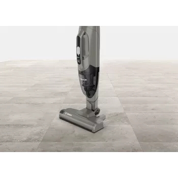 Bosch Serie 2 BBHF214G 2-in-1 belaidis dulkių siurblys (lazdinis / rankinis), cikloninis, be maišelio, pilka