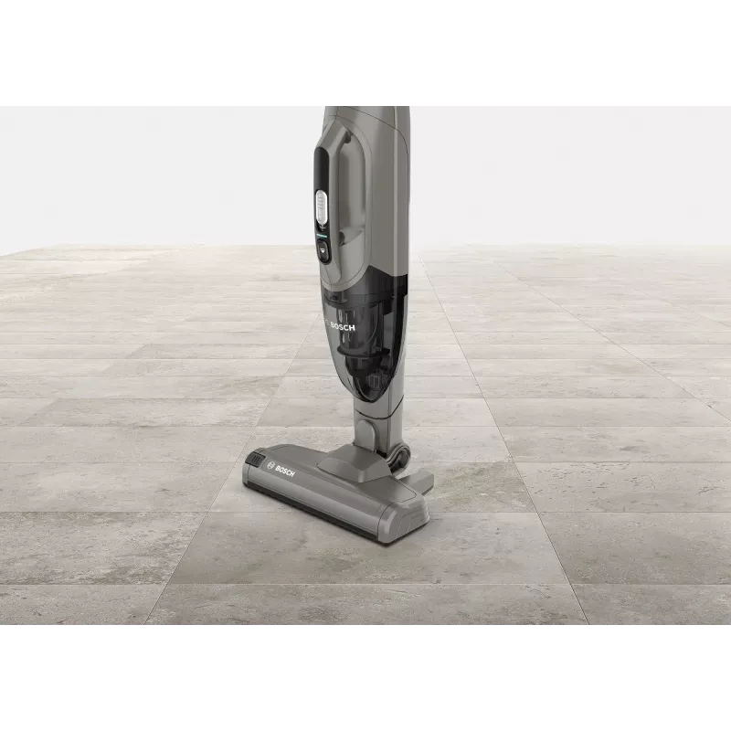 Bosch Serie 2 BBHF214G 2-in-1 belaidis dulkių siurblys (lazdinis / rankinis), cikloninis, be maišelio, pilka