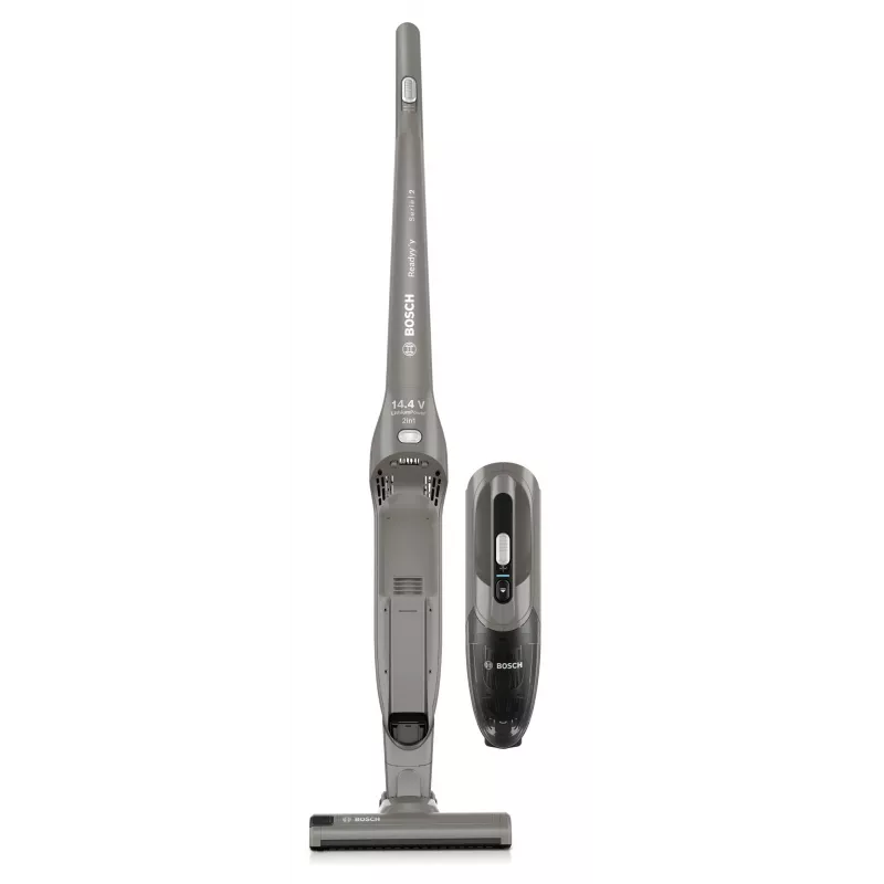 Bosch Serie 2 BBHF214G 2-in-1 belaidis dulkių siurblys (lazdinis / rankinis), cikloninis, be maišelio, pilka