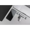 DIGITUS DA-70886 Kortelių skaitytuvas su USB-C ir USB 3.0 jungtimis, 1x SD, 1x MicroSD, 1x USB 3.0, pilka spalva