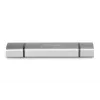 DIGITUS DA-70886 Kortelių skaitytuvas su USB-C ir USB 3.0 jungtimis, 1x SD, 1x MicroSD, 1x USB 3.0, pilka spalva