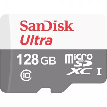 SanDisk Ultra 128 GB MicroSDXC Class 10 SDSQUNR-128G-GN6MN atminties kortelė