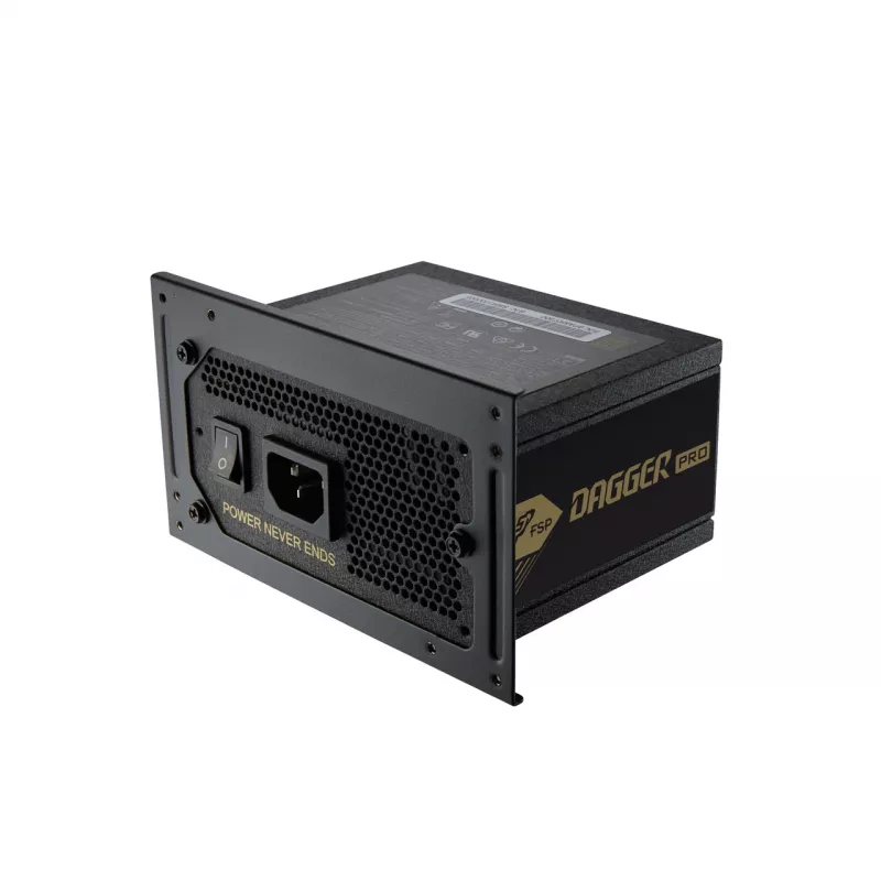 FSP DAGGER PRO 650W maitinimo blokas SFX SFX3.3 Juodas, 650 W, 100-240 V, 50-60 Hz, 10 A, 5 A, 120 W
