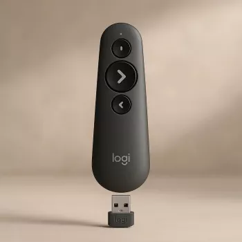 LOGITECH R500s Lazerinis pristatymo nuotolinio valdymo pultas, grafitas