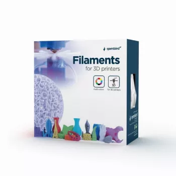 3D spausdinimo medžiaga Gembird 3DP-PETG1.75-01-G žalios spalvos PETG 1 kg