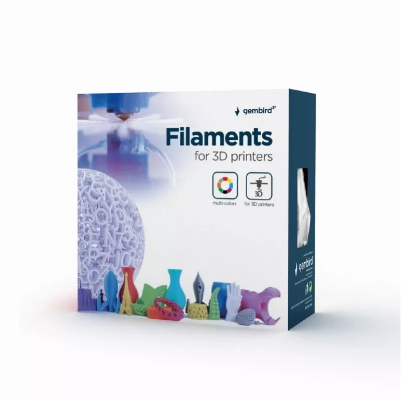 3D spausdinimo medžiaga Gembird 3DP-PETG1.75-01-G žalios spalvos PETG 1 kg