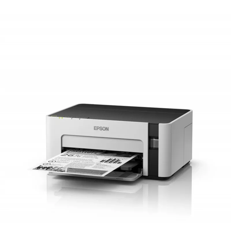 Spausdintuvas rašalinis Epson EcoTank ET-M1120 — nespalvotas, A4, 1440x720 DPI, Wi‑Fi, papildomas rašalo bakelis