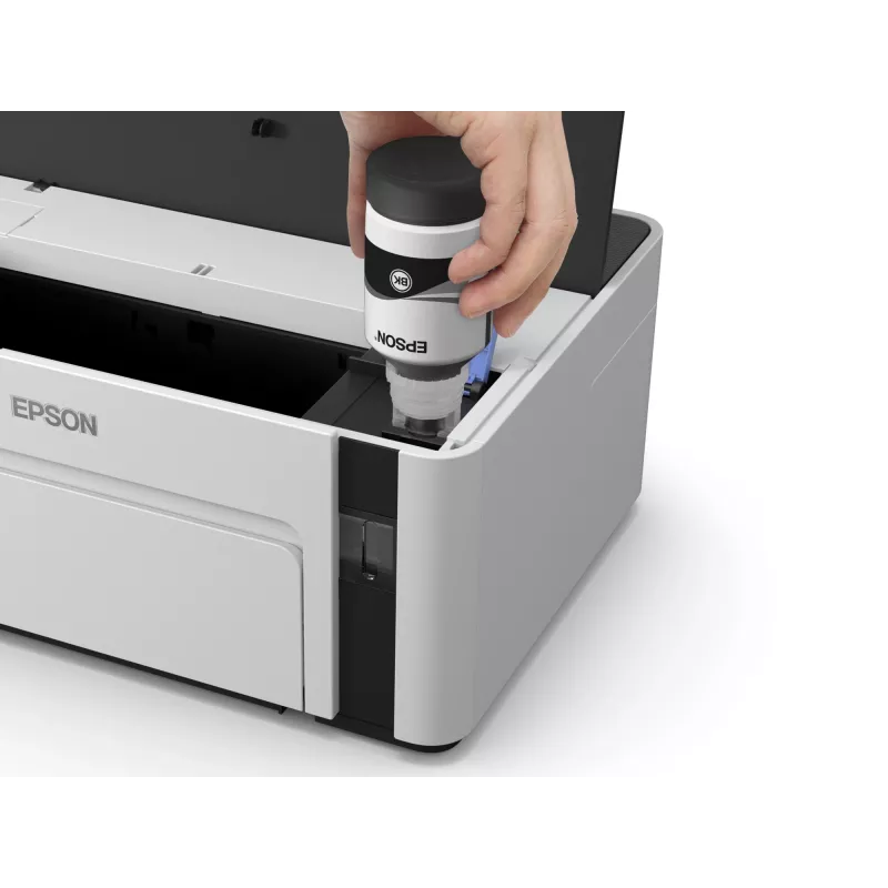 Spausdintuvas rašalinis Epson EcoTank ET-M1120 — nespalvotas, A4, 1440x720 DPI, Wi‑Fi, papildomas rašalo bakelis
