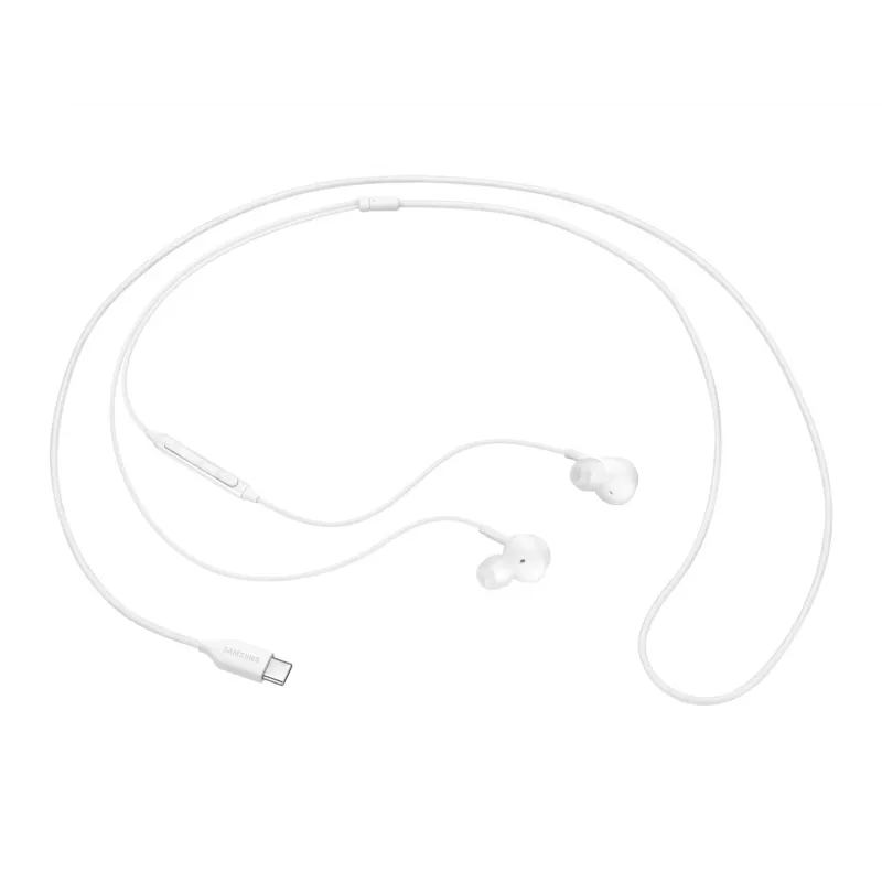 Laidinės ausinės Samsung EO-IC100, į ausį, USB Type-C, 32 Ω, 20–20000 Hz, baltos