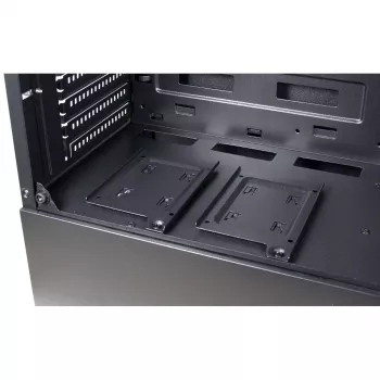 PC korpusas Inter-Tech C-303 Mirror Full Tower juodas