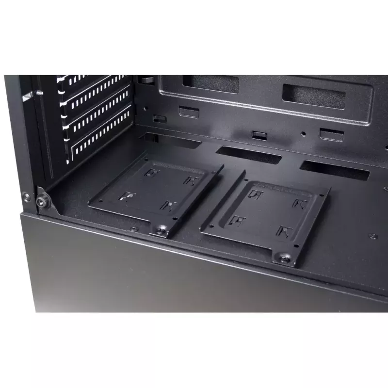 PC korpusas Inter-Tech C-303 Mirror Full Tower juodas