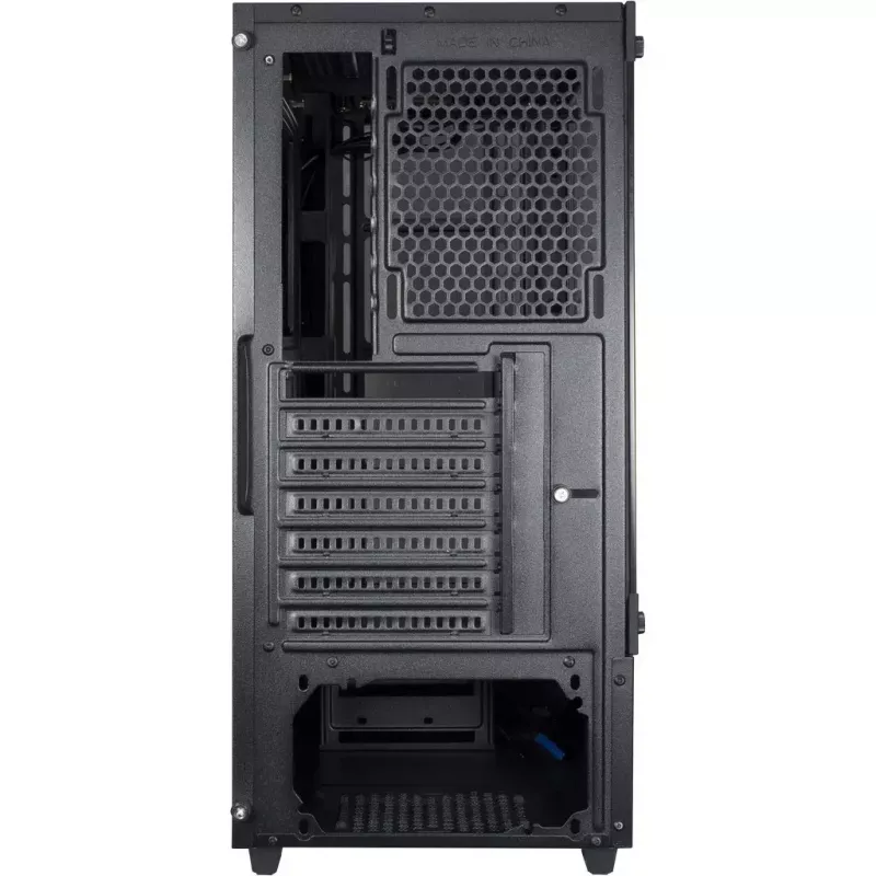 PC korpusas Inter-Tech C-303 Mirror Full Tower juodas