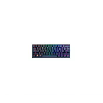 Mechaninė žaidimų klaviatūra Razer Huntsman Mini, 60%, QWERTY US International, optiniai jungikliai, USB, juoda
