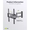 Goobay TV laikiklis sieninis Basic FULLMOTION M 35 kg 32-55 col.