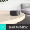 LOGITECH Z407 belaidžiai Bluetooth garsiakalbiai kompiuteriui su žemų dažnių garsiakalbiu ir belaidžiu valdymo ratuku