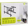 Goobay TV sieninis laikiklis Pro FULLMOTION (XL) 60 kg 43-100 col.