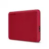 TOSHIBA išorinis kietasis diskas Canvio Advanced 2,5 col. 4 TB USB 3.2 Gen 1 raudonas