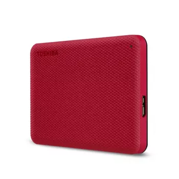 TOSHIBA išorinis kietasis diskas Canvio Advanced 2,5 col. 4 TB USB 3.2 Gen 1 raudonas