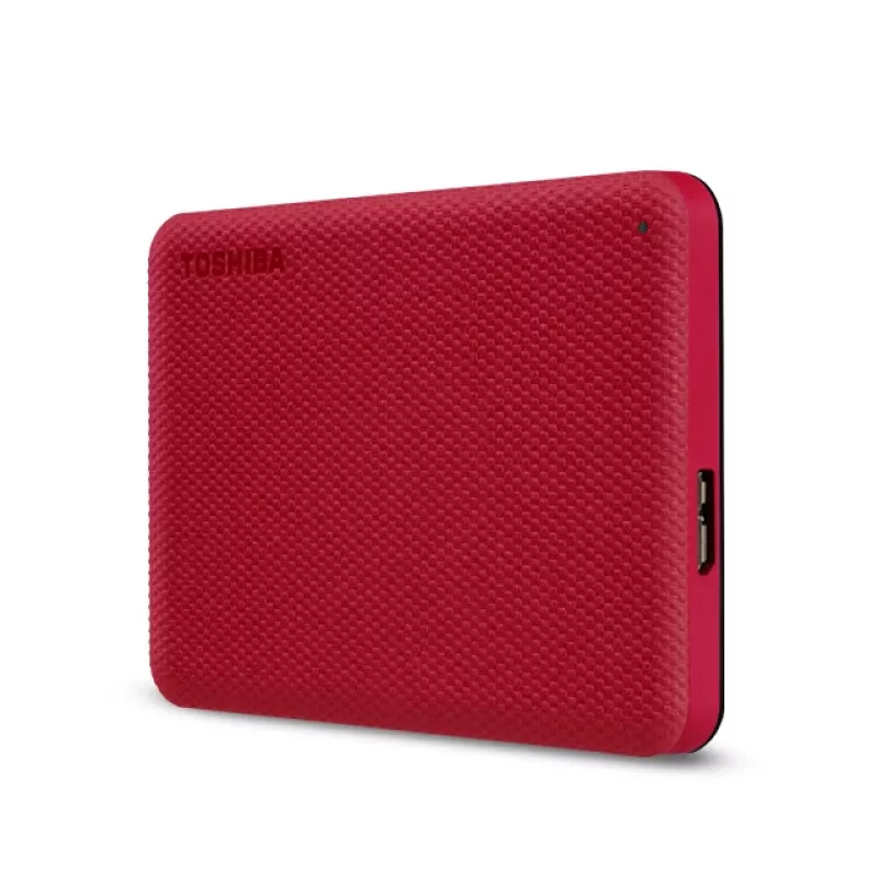 TOSHIBA išorinis kietasis diskas Canvio Advanced 2,5 col. 4 TB USB 3.2 Gen 1 raudonas