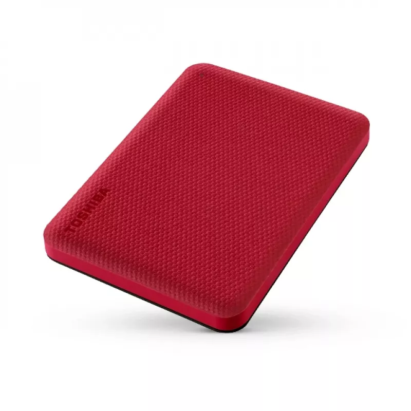TOSHIBA išorinis kietasis diskas Canvio Advanced 2,5 col. 4 TB USB 3.2 Gen 1 raudonas