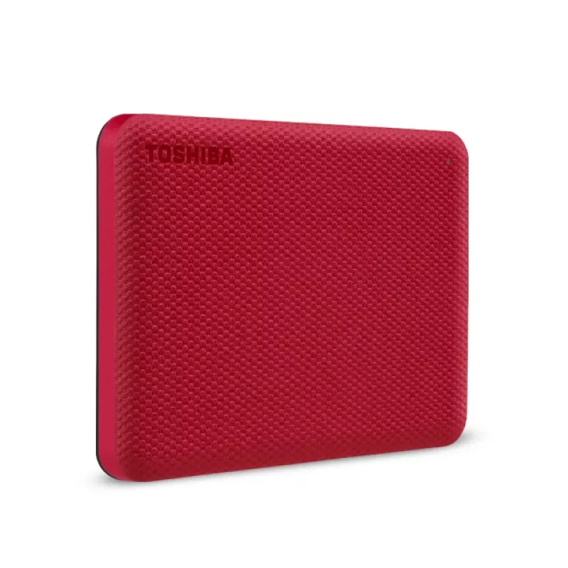 TOSHIBA išorinis kietasis diskas Canvio Advanced 2,5 col. 4 TB USB 3.2 Gen 1 raudonas