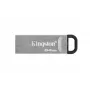 „Kingston Technology DataTraveler 64GB Kyson“ USB atmintukas, 64 GB, USB Type-A, 3.2 Gen 1, 200 MB/s, be dangtelio, sidabrinis