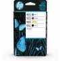 HP 932 juoda / 933 žydra / rausvai raudona / geltona 4 vnt. originalūs kasečiai