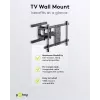 Goobay TV sieninis laikiklis Pro FULLMOTION (L) 60 kg 37-70 colių