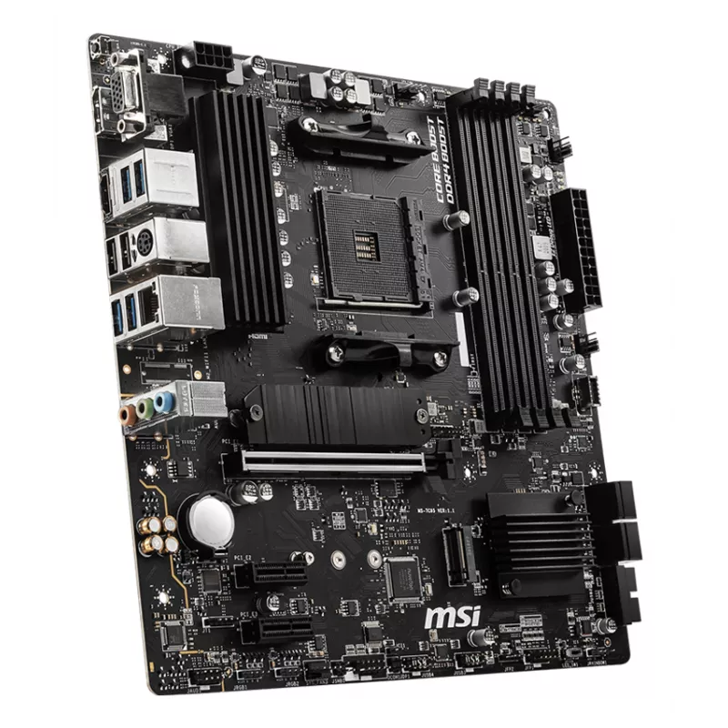 MSI B550M PRO-VDH pagrindinė plokštė AMD B550 Socket AM4 micro ATX