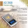 Precizinės svarstyklės Adler AD 3168 sidabrinės, 100 g, 0,01 g