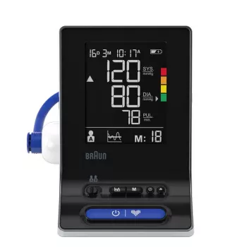 Braun ExactFit 3 automatinis viršutinės rankos kraujospūdžio matuoklis