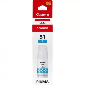 Canon GI-51C, rašalo buteliukas, žydra spalva