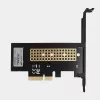 AXAGON ECO PCEM2-N PCIe NVMe M.2 adapteris vidinis PCI-Express x4, skirtas prijungti NVMe M.2 SSD diską prie kompiuterio