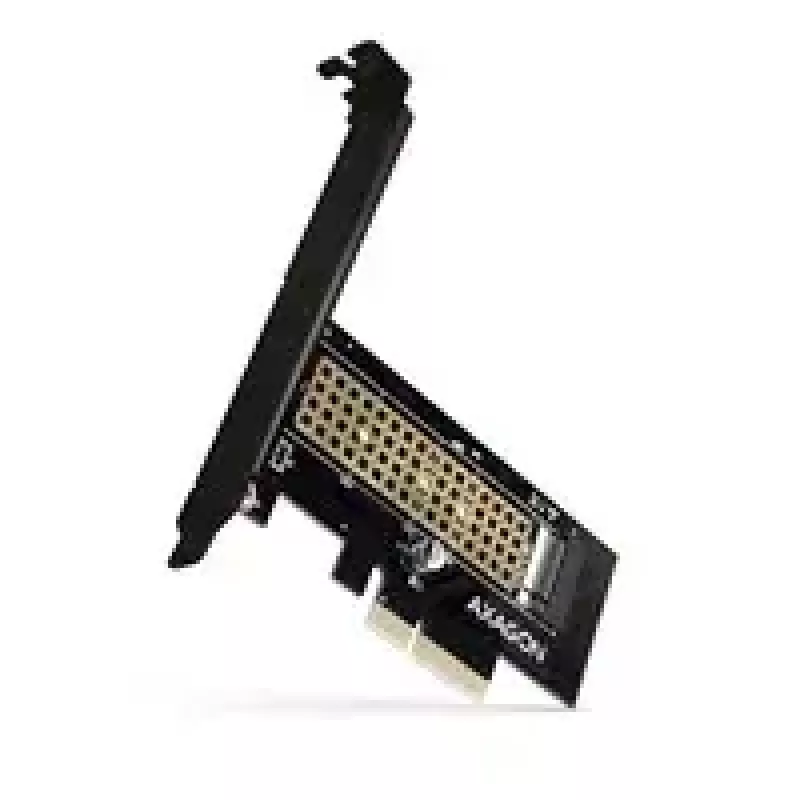 AXAGON ECO PCEM2-N PCIe NVMe M.2 adapteris vidinis PCI-Express x4, skirtas prijungti NVMe M.2 SSD diską prie kompiuterio