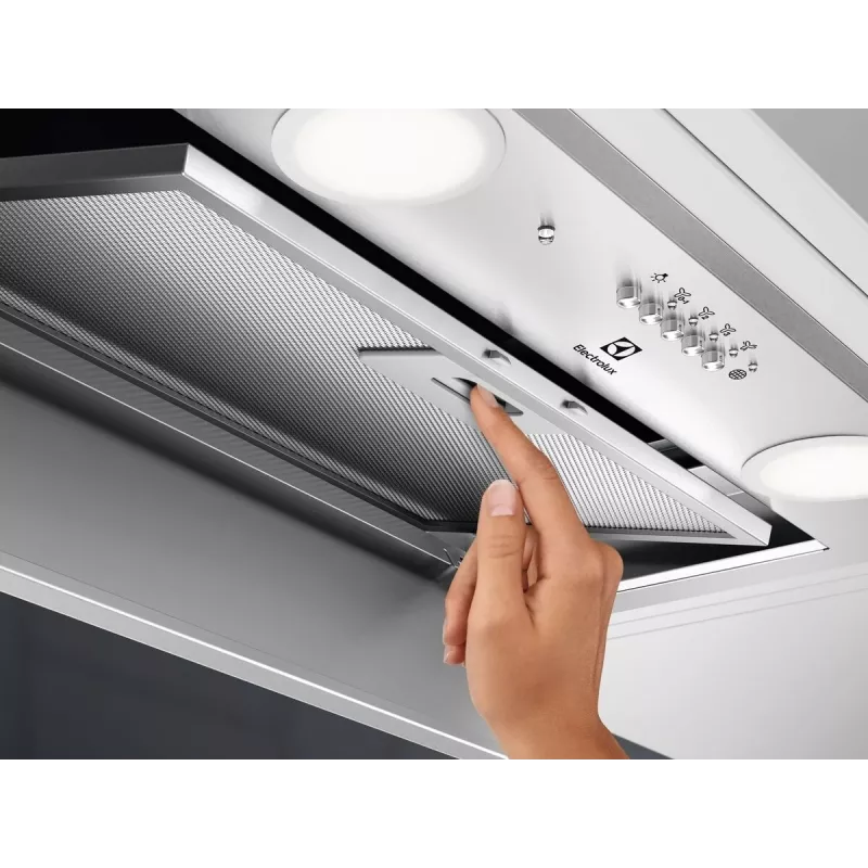 Gartraukis įmontuojamas Electrolux LFG716X nerūdijantis plienas 580 m³/h