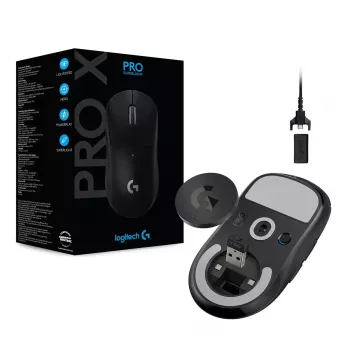 LOGITECH Gaming Pelė Pro X Superlight Wireless Juoda