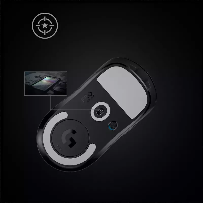 LOGITECH Gaming Pelė Pro X Superlight Wireless Juoda