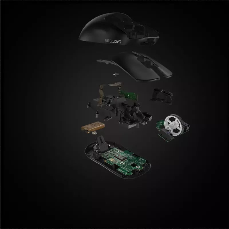 LOGITECH Gaming Pelė Pro X Superlight Wireless Juoda