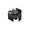 PC korpusas DeepCool MACUBE 110 Midi Tower juodas – microATX/Mini-ITX, grūdintas stiklas, palaiko GPU 320 mm, CPU aušintuvą 165 mm