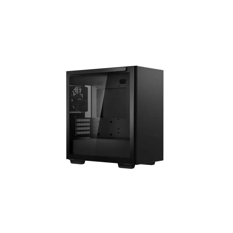 PC korpusas DeepCool MACUBE 110 Midi Tower juodas – microATX/Mini-ITX, grūdintas stiklas, palaiko GPU 320 mm, CPU aušintuvą 165 mm