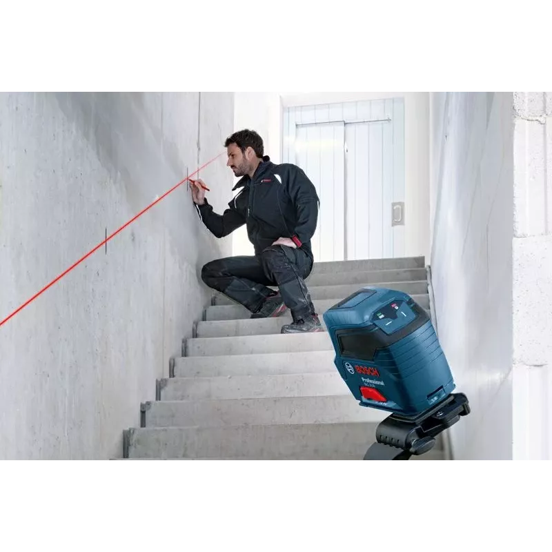 Bosch GLL 2-10 Professional savaime niveliuojamas linijinis lazeris, 10 m (0601063L00)