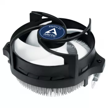 ARCTIC Alpine 23 – kompaktiškas AMD procesoriaus aušintuvas (9 cm, aliuminis, juodas)