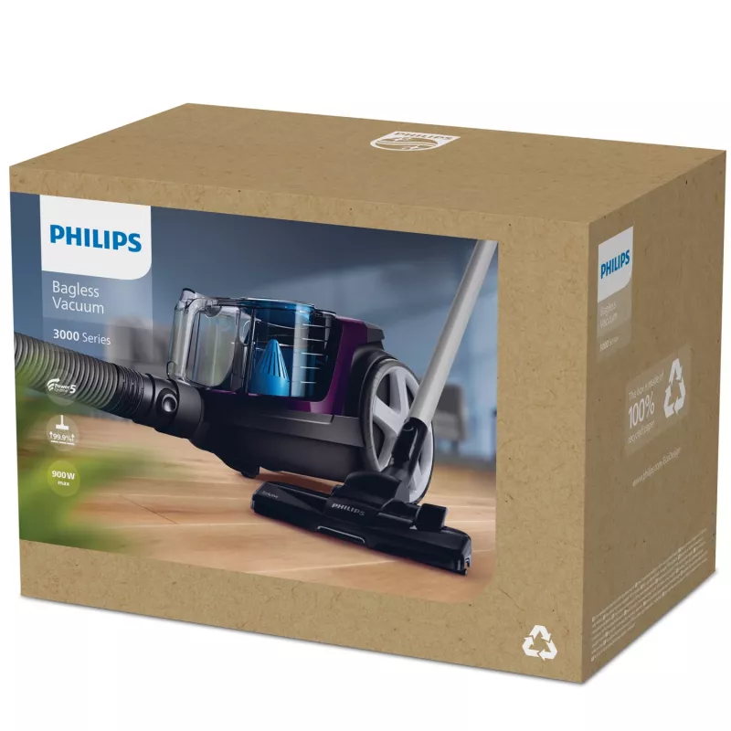 Philips 3000 serijos FC9333/09 dulkių siurblys 1,5 L cikloninis bekamis 900 W